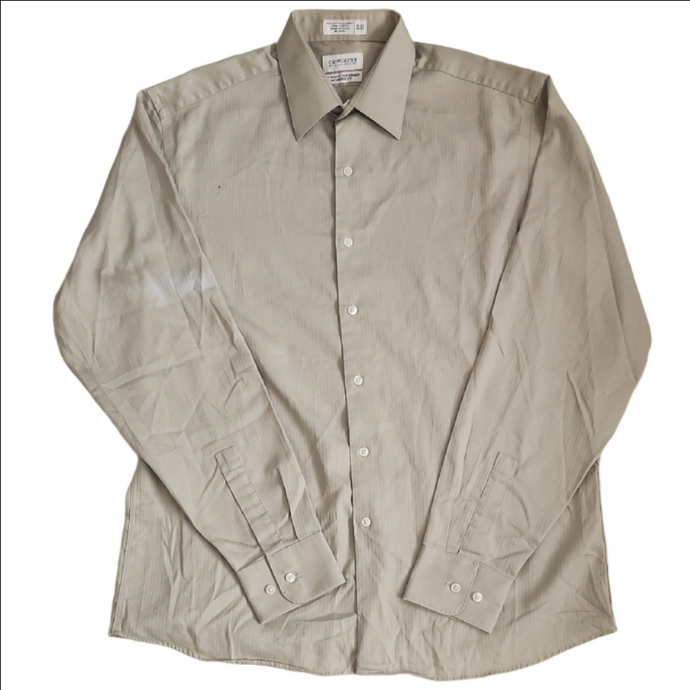 Concepts by Claiborne Green Modern Fit Dress Shirt